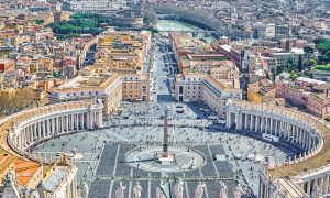 Piazza San Pietro a Roma